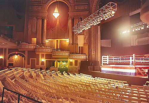 State Palace Theatre (New Orleans) Setup for boxing at the State Palace Theatre 2004 Flickr