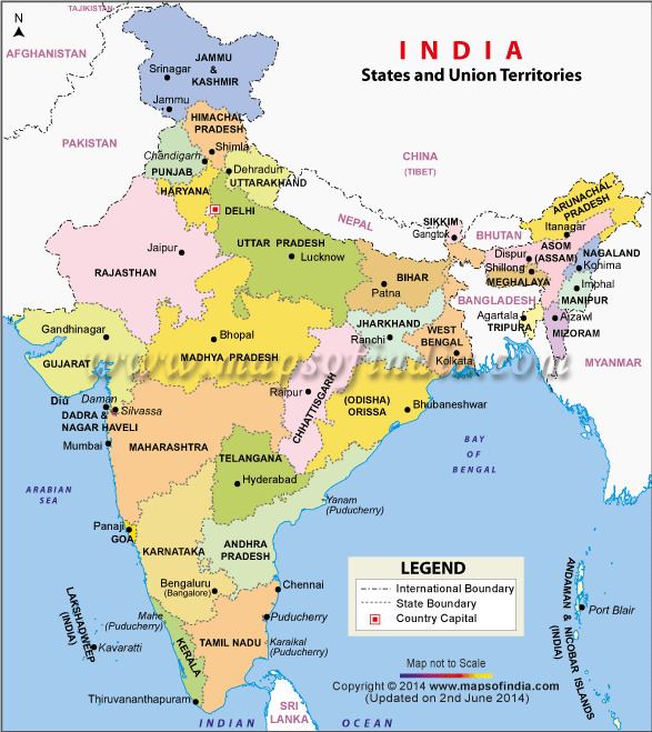 States and union territories of India List of Indian States and Union Territories India States and Union