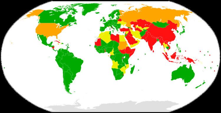 States parties to the Rome Statute of the International Criminal Court