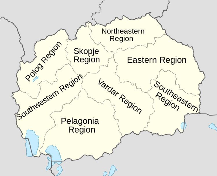 Statistical regions of Macedonia