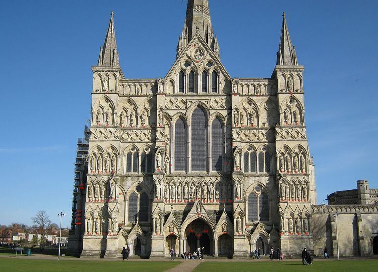 Statuary of the West Front of Salisbury Cathedral