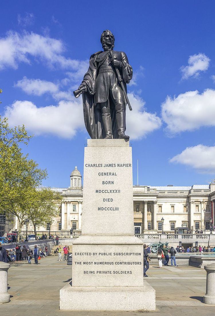 Statue of Charles James Napier, Trafalgar Square