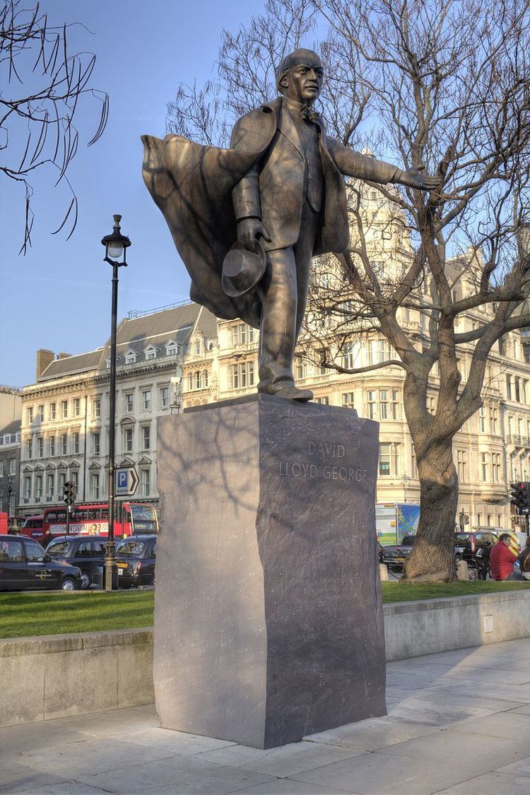 Statue of David Lloyd George, Parliament Square