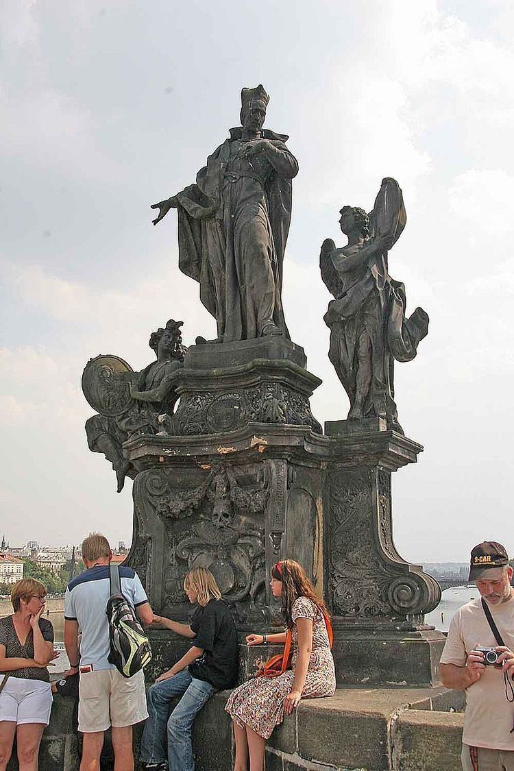 Statue of Francis Borgia, Charles Bridge