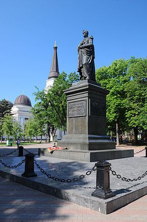Statue of Graf Vorontsov, Odessa httpsuploadwikimediaorgwikipediacommonsthu