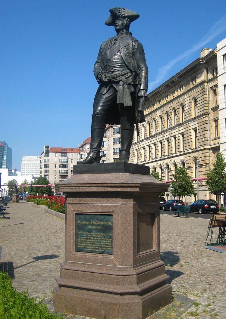 Statue of Hans Karl von Winterfeldt