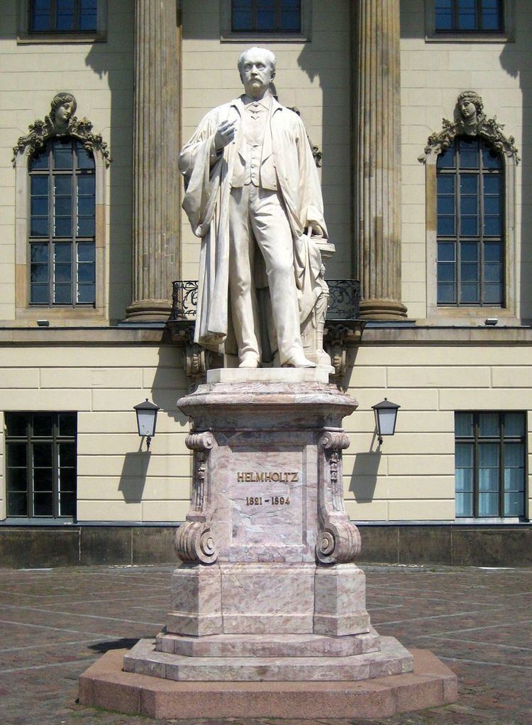 Statue of Hermann von Helmholtz
