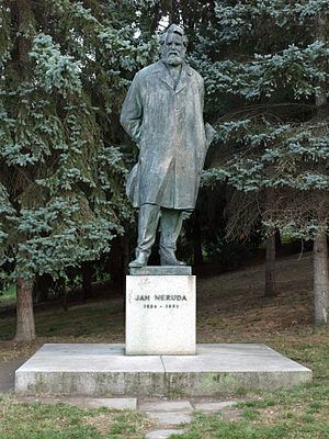 Statue of Jan Neruda, Prague httpsuploadwikimediaorgwikipediacommonsthu
