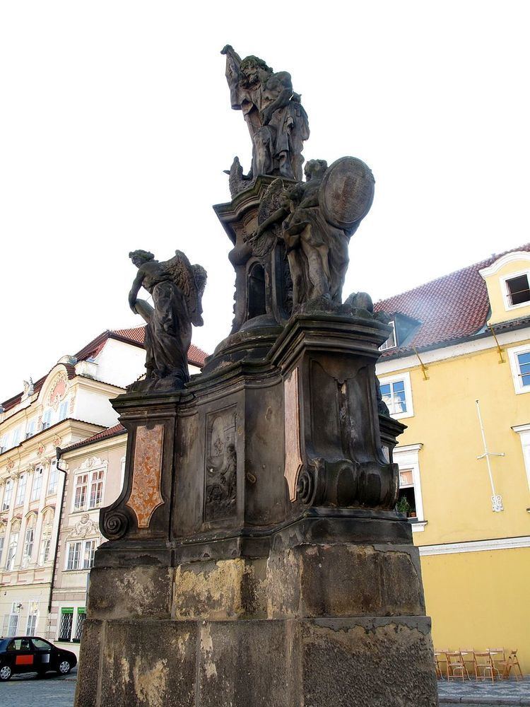 Statue of John the Baptist, Maltézské Square