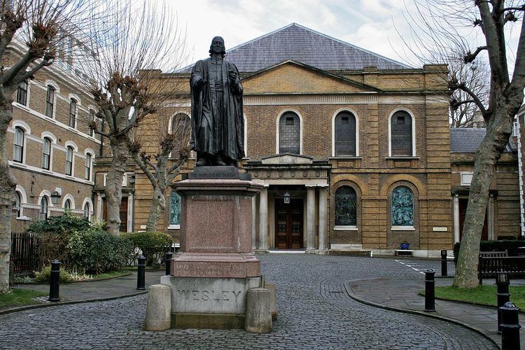 Statue of John Wesley, Shoreditch