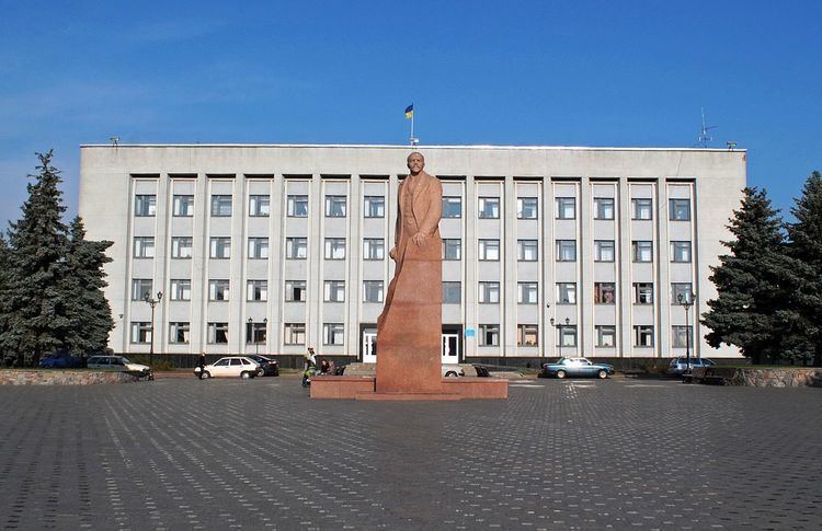 Statue of Lenin in Berdichev