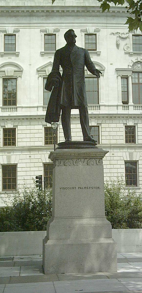 Statue of Lord Palmerston, Parliament Square