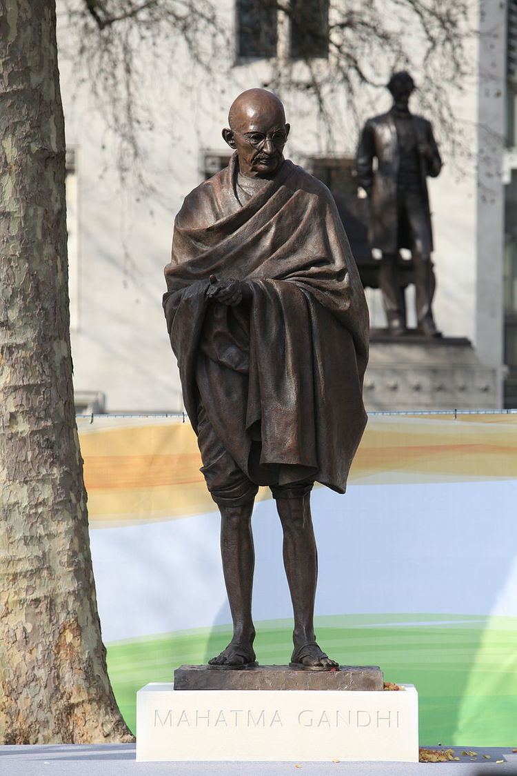 Statue of Mahatma Gandhi, Parliament Square