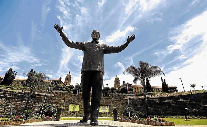 Statue of Nelson Mandela, Johannesburg Palestinians to receive Mandela statue Voice of the Cape