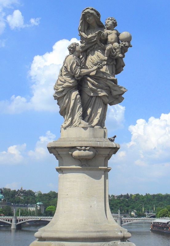 Statue of Saint Anne, Charles Bridge