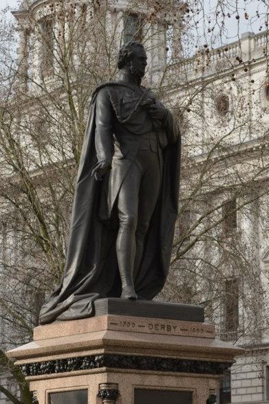 Statue of the Earl of Derby, Parliament Square
