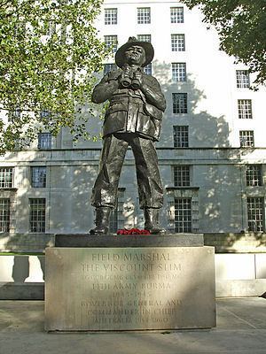 Statue of the Viscount Slim, London httpsuploadwikimediaorgwikipediacommonsthu