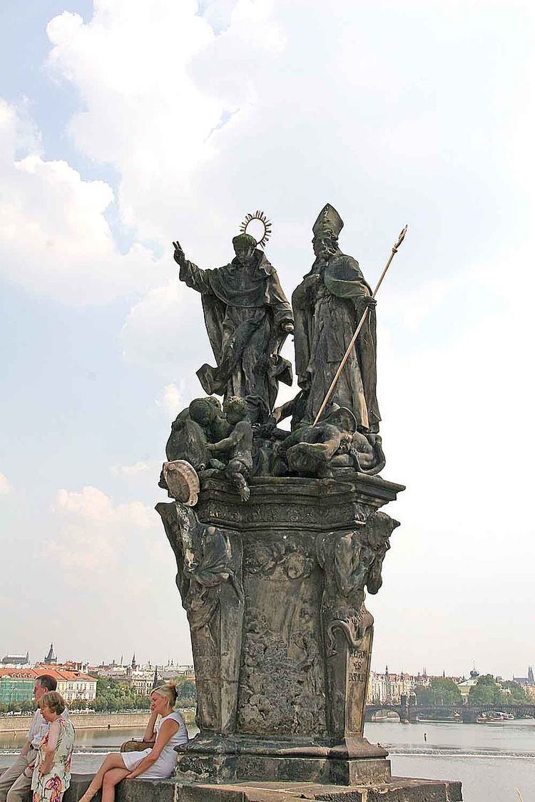 Statues of Saints Vincent Ferrer and Procopius, Charles Bridge