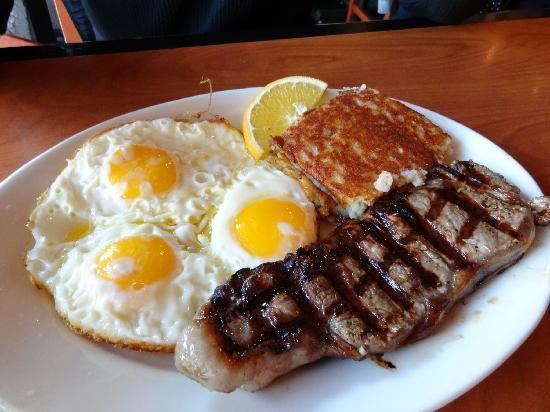 Steak and eggs Steak and Eggs Picture of Sound Bites Cafe Somerville TripAdvisor