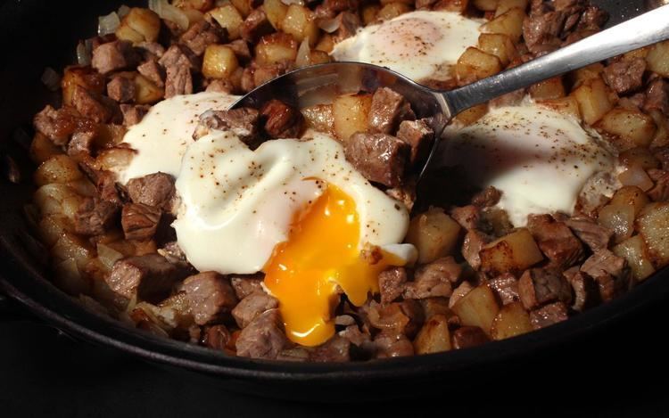 Steak and eggs Steak and Eggs Hash Recipe Chowhound