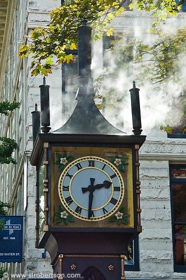 Steam clock Photo of Gastown Steam Clock 9 Scott L Robertson Photography