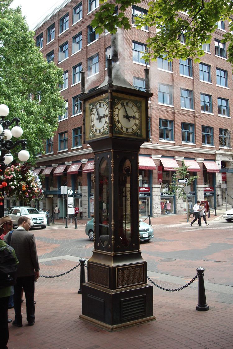 Steam clock FileSteam Clock Vancouverjpg Wikimedia Commons
