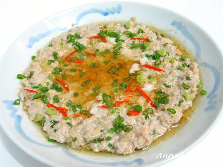 Steam minced pork Steamed Minced Pork with Dong Cai Anncoo Journal