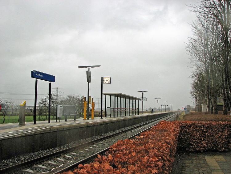 Stedum railway station