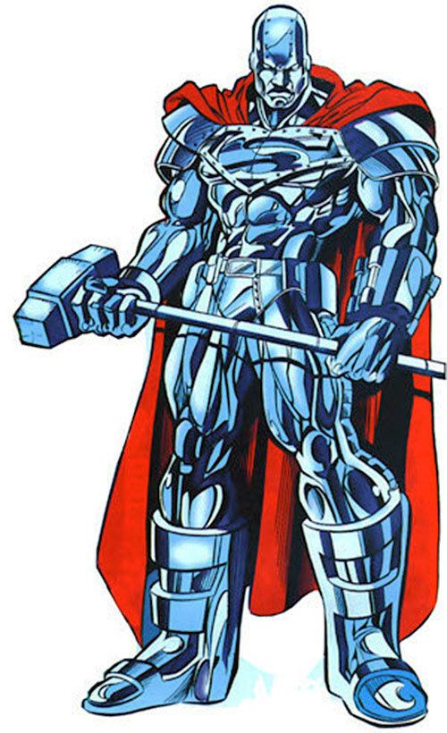Steel (John Henry Irons) Steel Man of Steel DC Comics John Henry Irons Writeupsorg