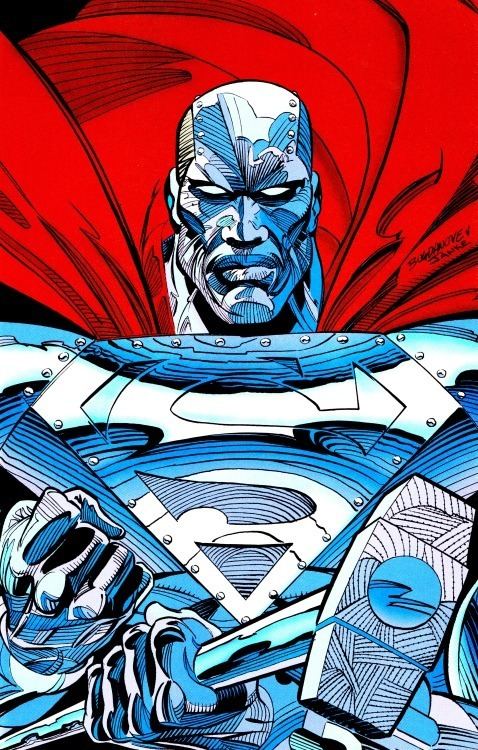 Steel (John Henry Irons) superheroesincolor Steel John Henry Irons DC Comics DC