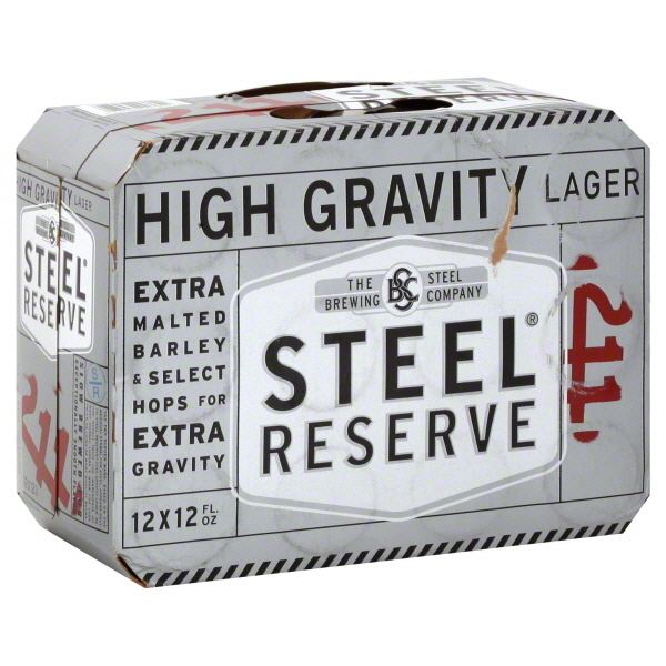 Steel Reserve Steel Reserve Lager High Gravity Beer Wine amp Spirits Giant Eagle