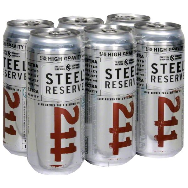 Steel Reserve Steel Reserve Lager High Gravity Beer Wine amp Spirits Giant Eagle