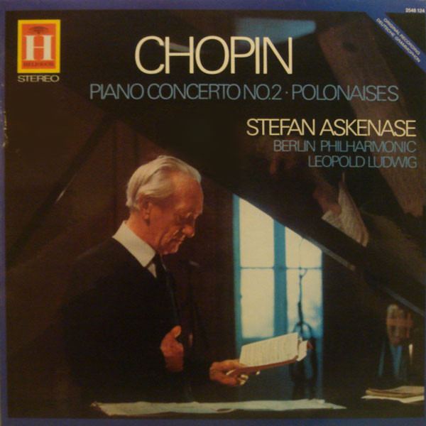 Stefan Askenase Chopin Stefan Askenase Berlin Philharmonic Leopold Ludwig