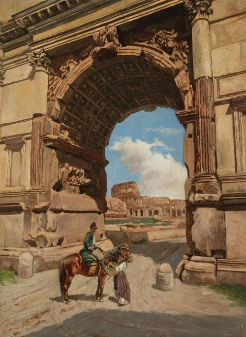 Stefan Bakałowicz Stefan Bakaowicz Luk Tytusa Arch of Titus Italy and the Grand