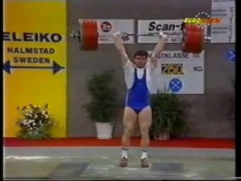 Stefan Botev Stefan Botev 250 kg 1990 YouTube