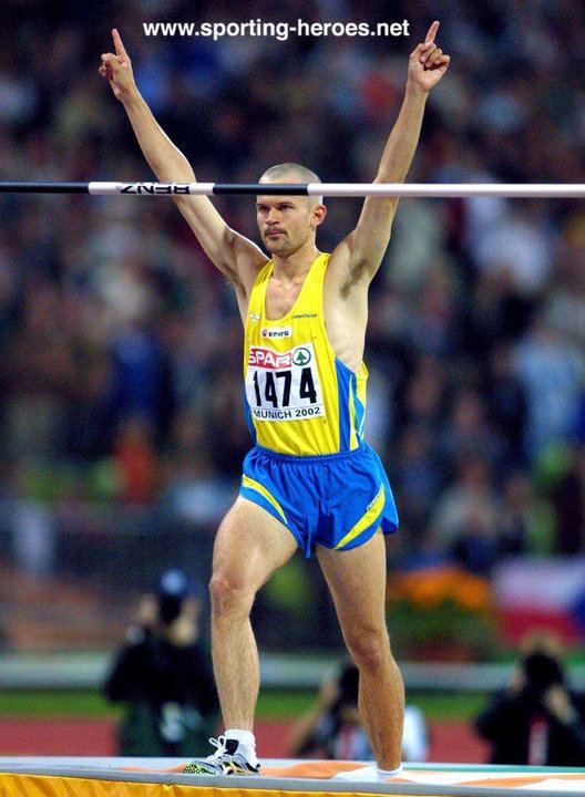 Stefan Holm Stefan Holm High Jump silver at the 2002 Europeans