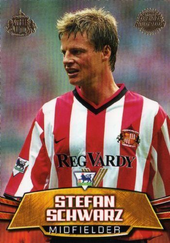 Stefan Schwarz SUNDERLAND Stefan Schwarz SU5 TOPPS Premier Gold 2002