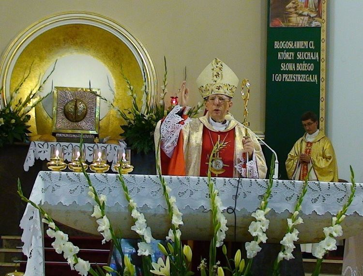 Stefan Siczek S Boy Biskup Piotr Gobiowski 19021980 Trzecia rocznica