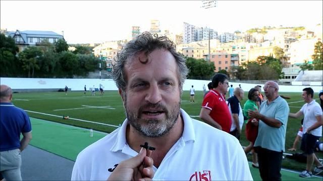 Stefano Bordon Parla Stefano Bordon director of rugby Cus Genova Repubblica Tv