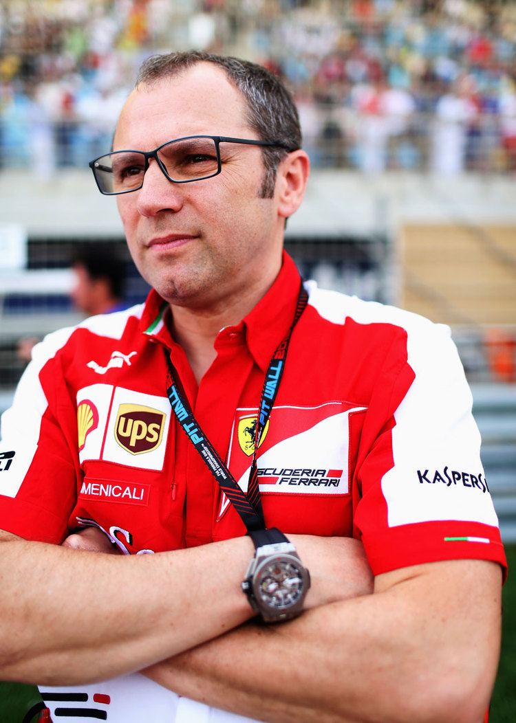 Stefano Domenicali Stefano Domenicali waits patiently on the grid Bahrain