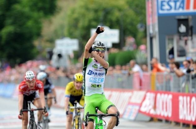 Stefano Pirazzi Pirazzi Wins Stage 17 of Giro d39Italia RoadCyclingcom