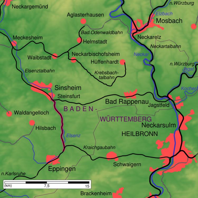 Steinsfurt–Eppingen railway