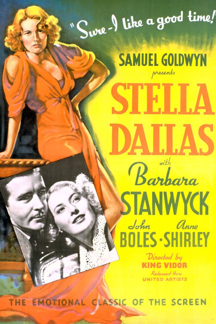 Stella Dallas (1937 film) wwwgstaticcomtvthumbmovieposters37478p37478