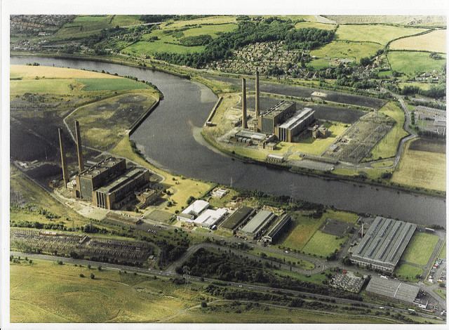 Stella power stations Stella power station and anglo great lakes graphite works at newburn