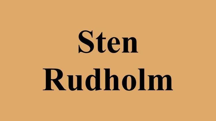 Sten Rudholm Sten Rudholm YouTube