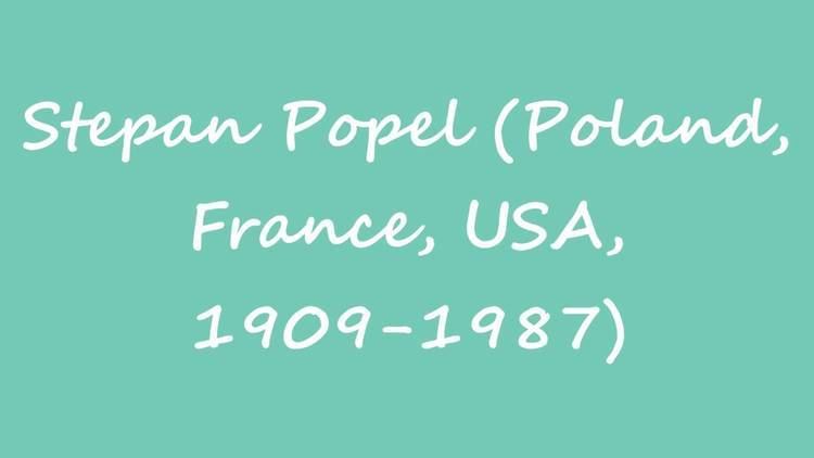 Stepan Popel OBM Chess Player Stepan Popel Poland France USA 19091987