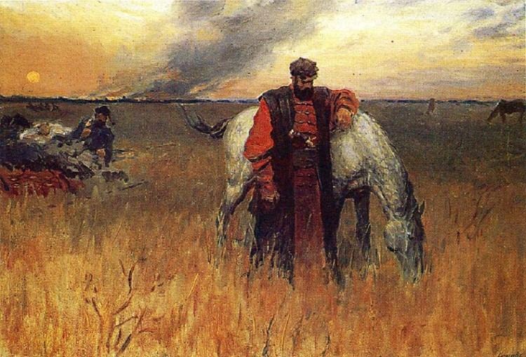 Stepan Razin Sergei Kirillov On the Outskirts of Simbirsk Stepan