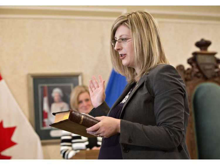 Stephanie McLean (politician) Stephanie McLean sworn in as minister days before due date Calgary