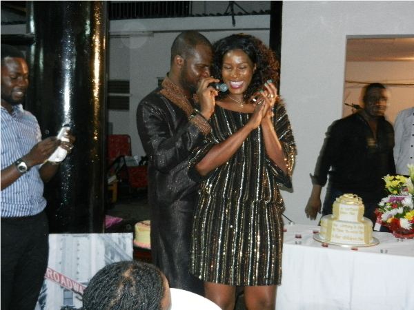 Stephanie Okereke Linus Stephanie Okereke receives Surprise Birthday from husband