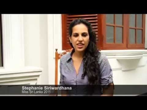 Stephanie Siriwardhana Stephanie Siriwardhana Miss Sri Lanka 2011 YouTube